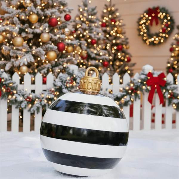 NORTHORB – Large, Weatherproof Christmas Baubles for Indoor &amp; Outdoor Use