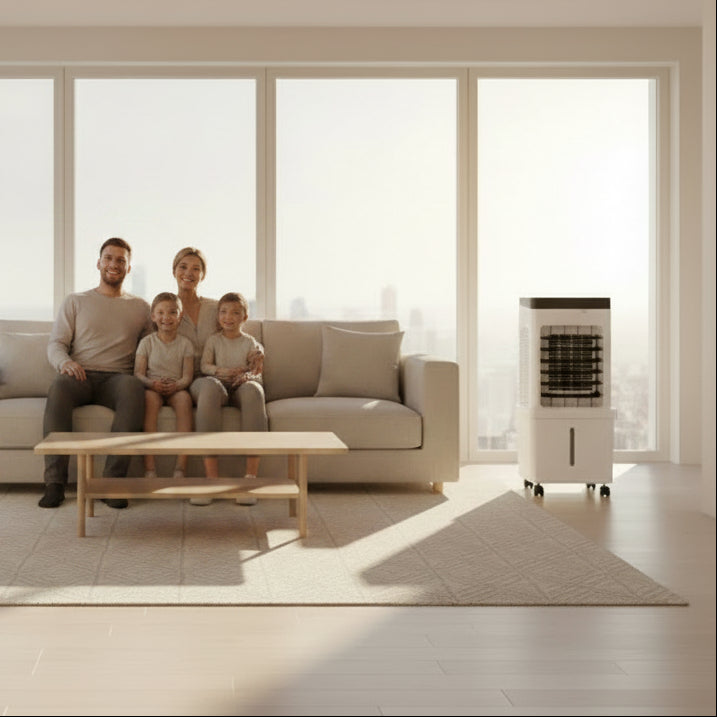 NOVACOOL – 3-in-1 Air Cooler – Fan &amp; Humidification in One