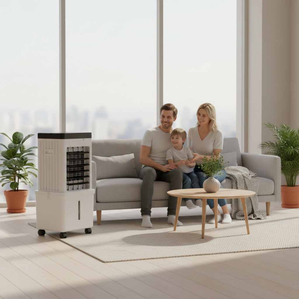 NOVACOOL – 3-in-1 Air Cooler – Fan &amp; Humidification in One