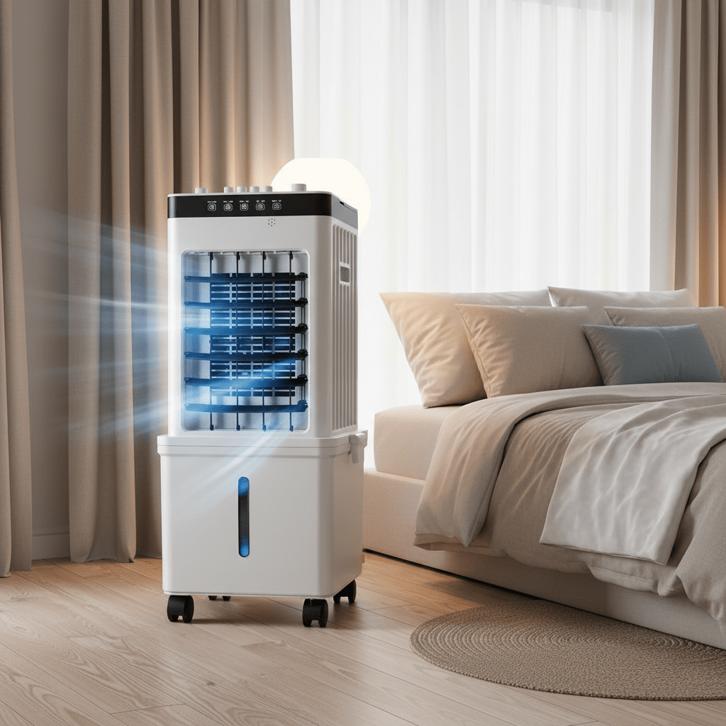 NOVACOOL – 3-in-1 Air Cooler – Fan &amp; Humidification in One