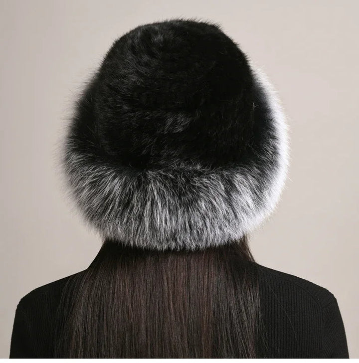 Novaine Mink Fur Hat for Winter Warmth and Timeless Style