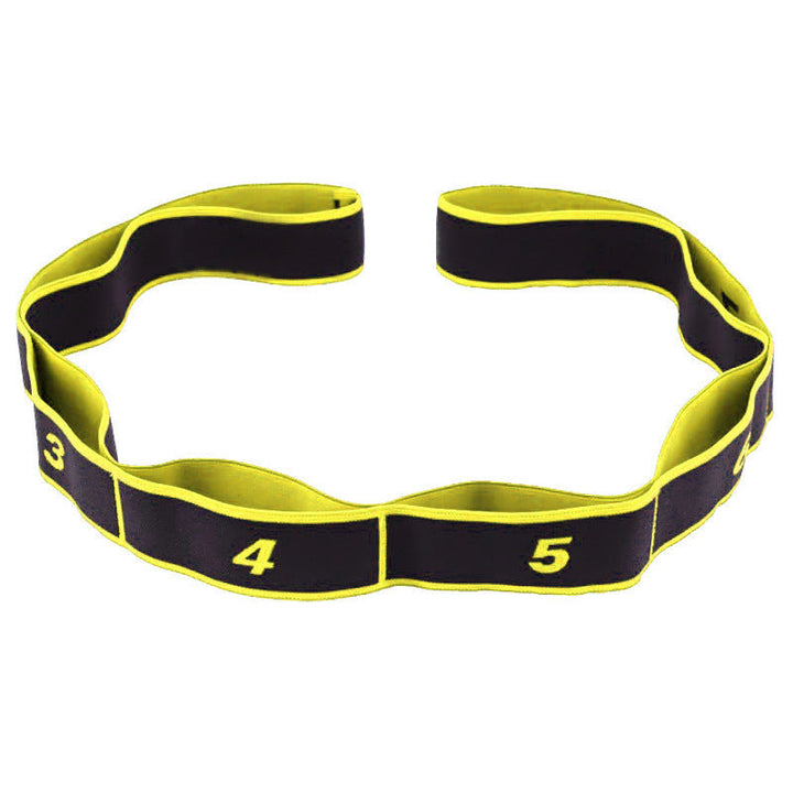 Numbered Multi-Loop Hip and Glute Resistance Training Band
