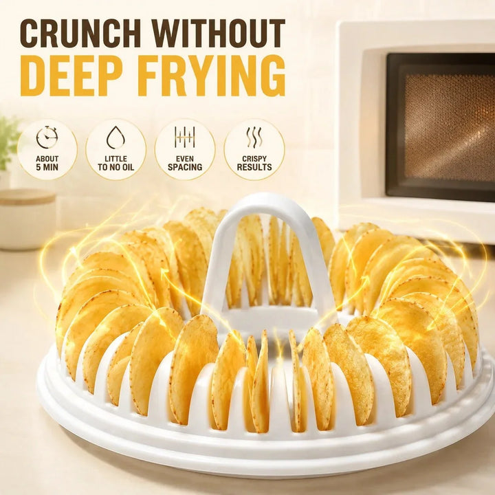 Oil-Free Chip Maker with Slicer Bowl Set