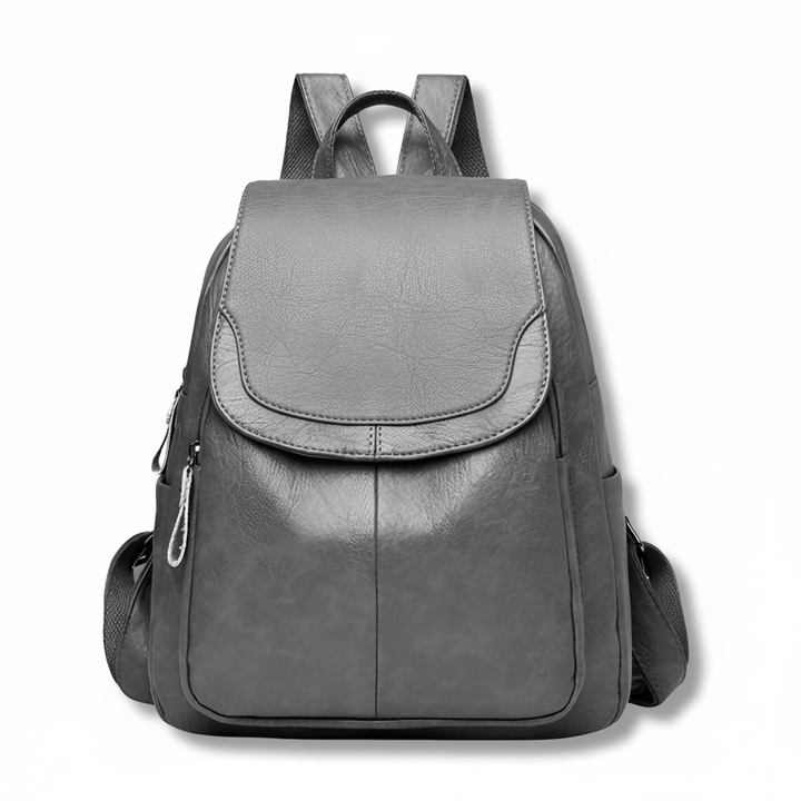 OPULENZA – Elegant Anti-Theft Leather Backpack for Women