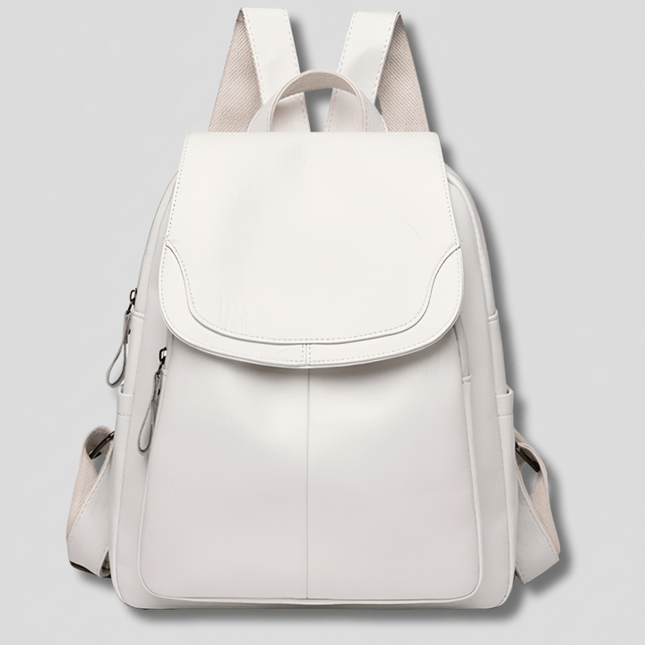 OPULENZA – Elegant Anti-Theft Leather Backpack for Women