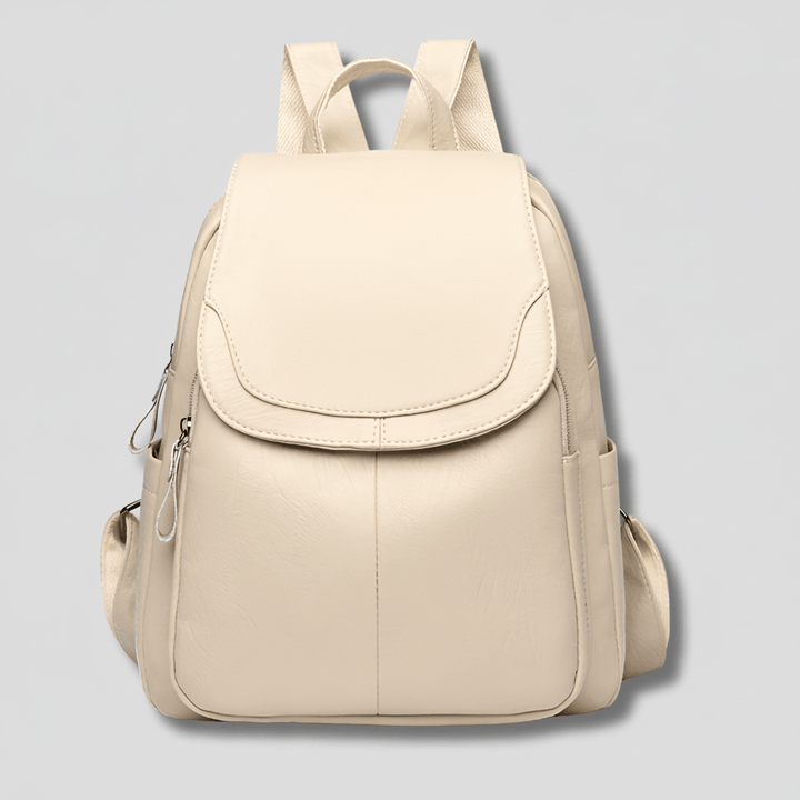 OPULENZA – Elegant Anti-Theft Leather Backpack for Women