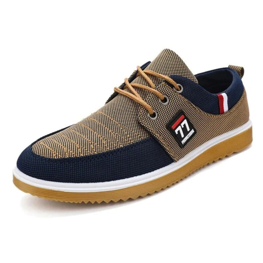 Orthopedic Canvas Lace-Up Shoes