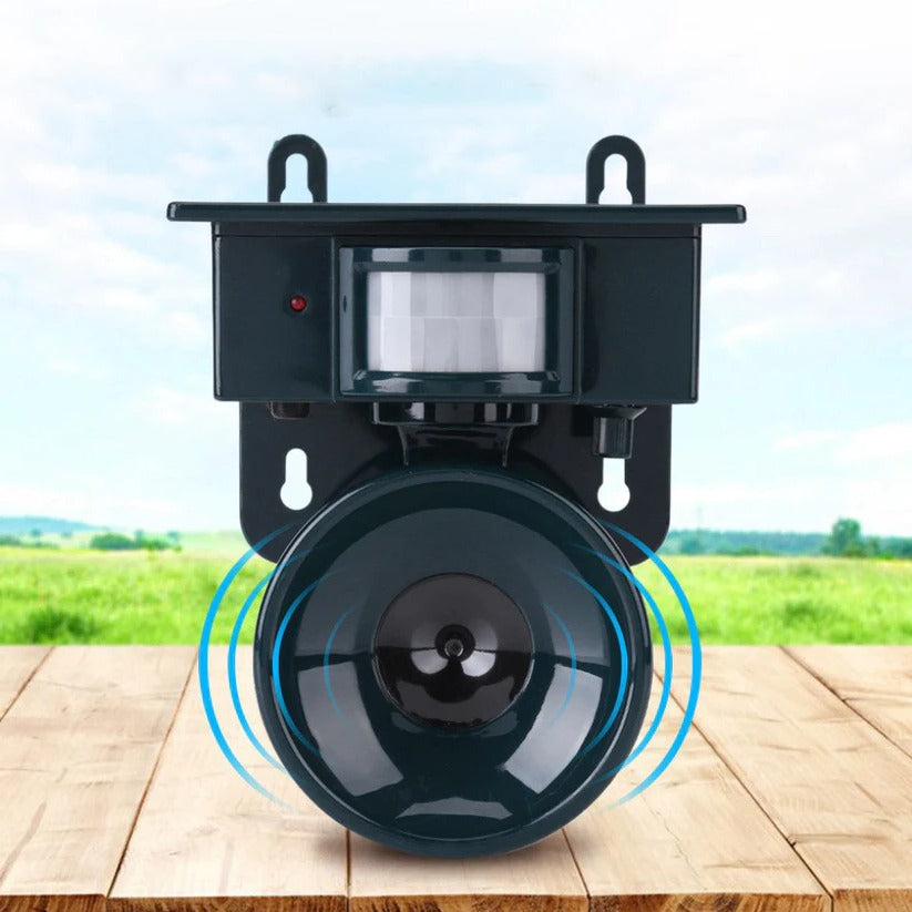 Outdoor Motion Sensor Bird &amp; Pigeon Deterrent Repeller
