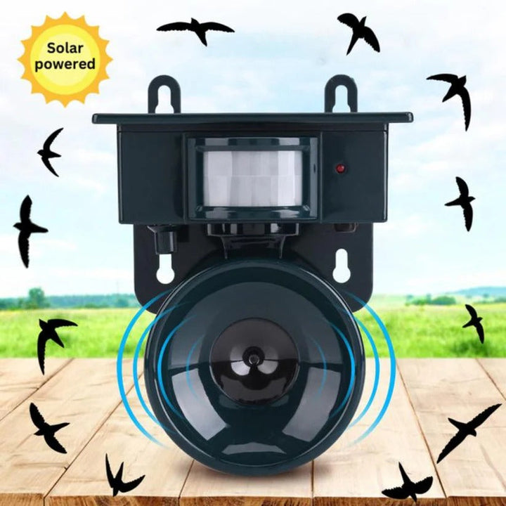 Outdoor Motion Sensor Bird &amp; Pigeon Deterrent Repeller