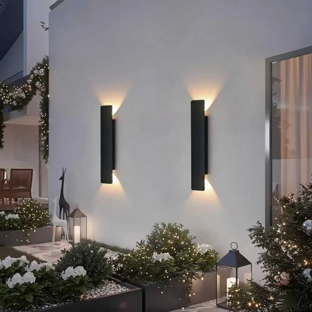 OUTGLOW – Waterproof LED Aluminum Wall Light for Indoor &amp; Outdoor