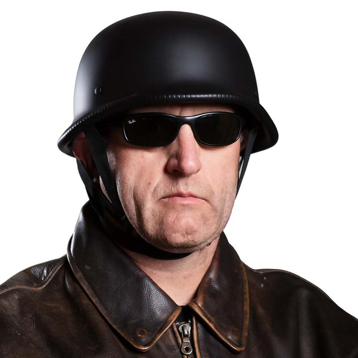 Outlaw Motorcycle Half Face Helmet | ECE and DOT Approved