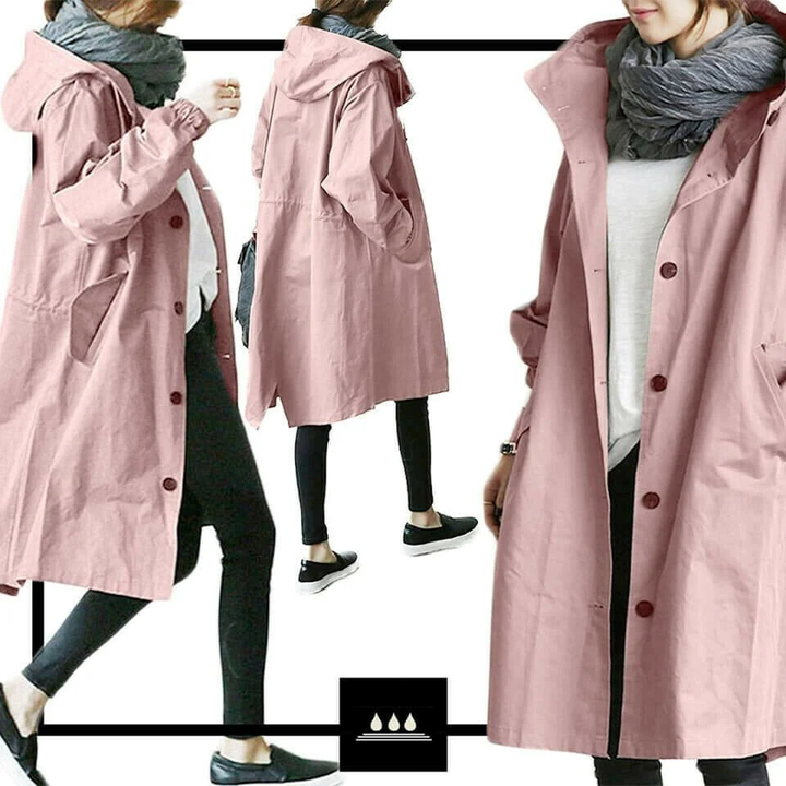 Oversized Waterproof Windbreaker Jacket – Lightweight, Practical and Elegant
