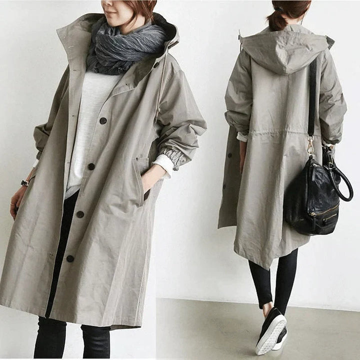 Oversized Waterproof Windbreaker Jacket – Lightweight, Practical and Elegant