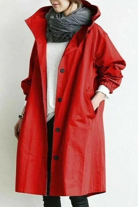 Oversized Waterproof Windbreaker Jacket – Lightweight, Practical and Elegant