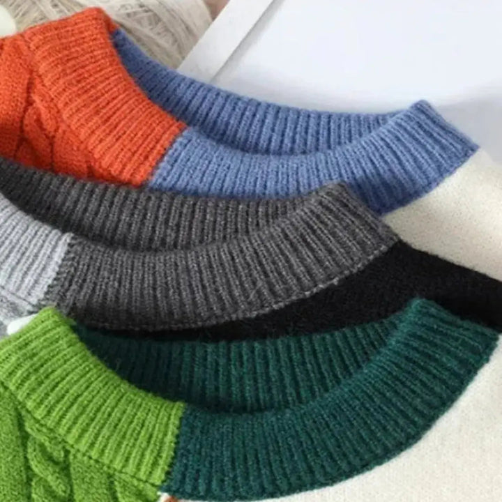 Patchwork Sweater