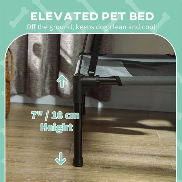 PAWAIR – Elevated Dog Bed with Cooling Mat and UV Protection for Outdoor Comfort - Image 4