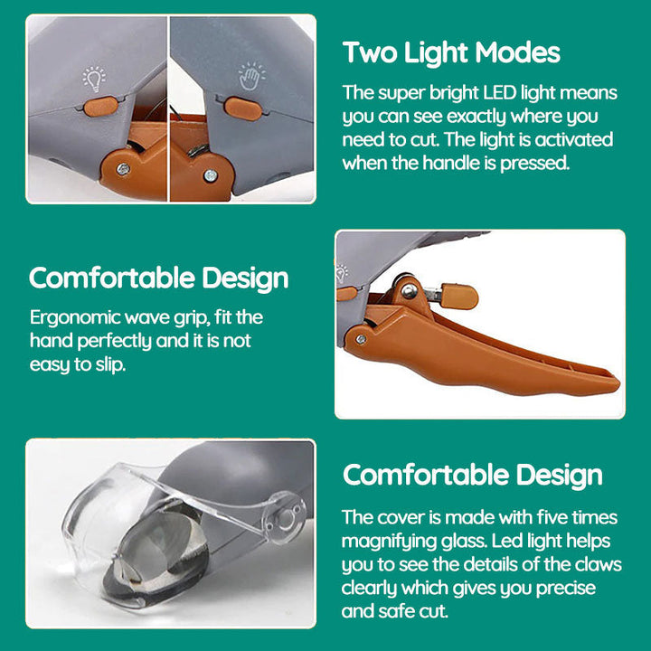 PawGuard Pro Nail Clippers with Smart Quick Sensors