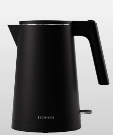 Pleated Electric Kettle with Temperature Control, 1,500W