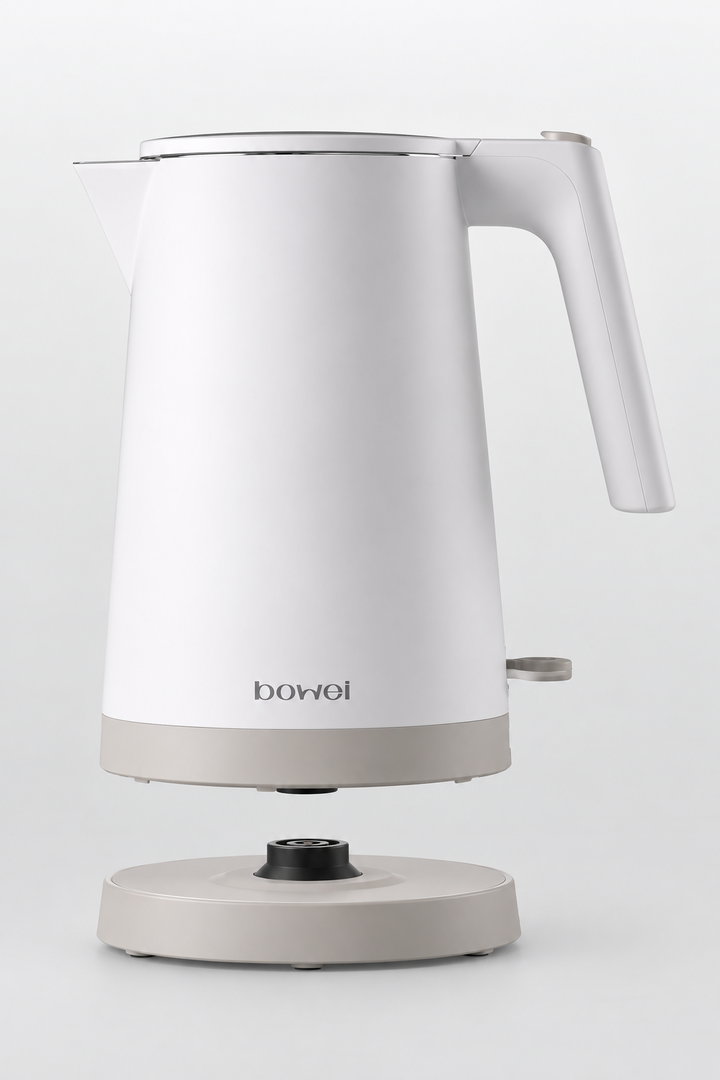 Pleated Electric Kettle with Temperature Control, 1,500W