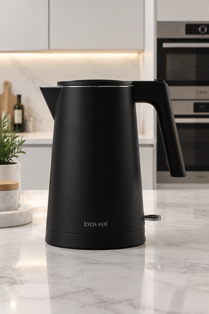 Pleated Electric Kettle with Temperature Control, 1,500W