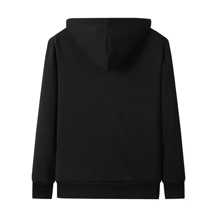 Plus-size warm winter lambskin hooded jacket
