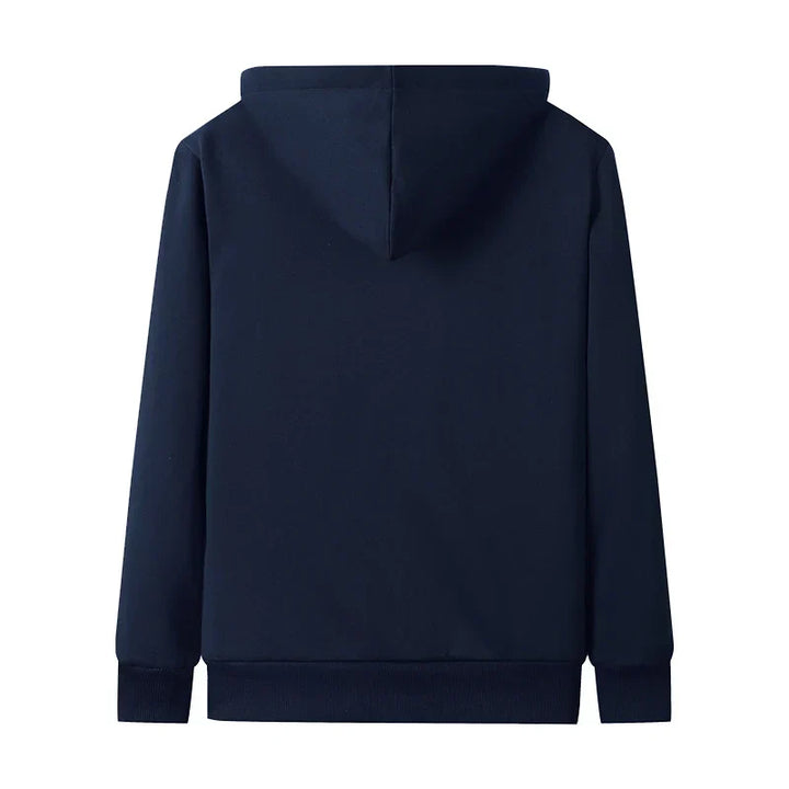 Plus-size warm winter lambskin hooded jacket