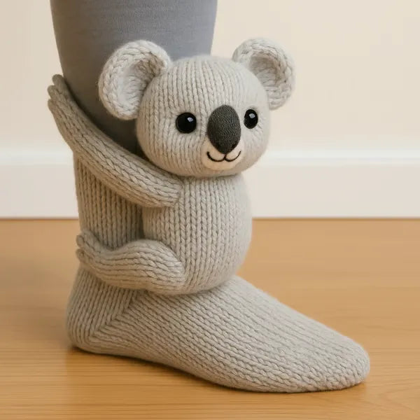 Plush Animal Socks