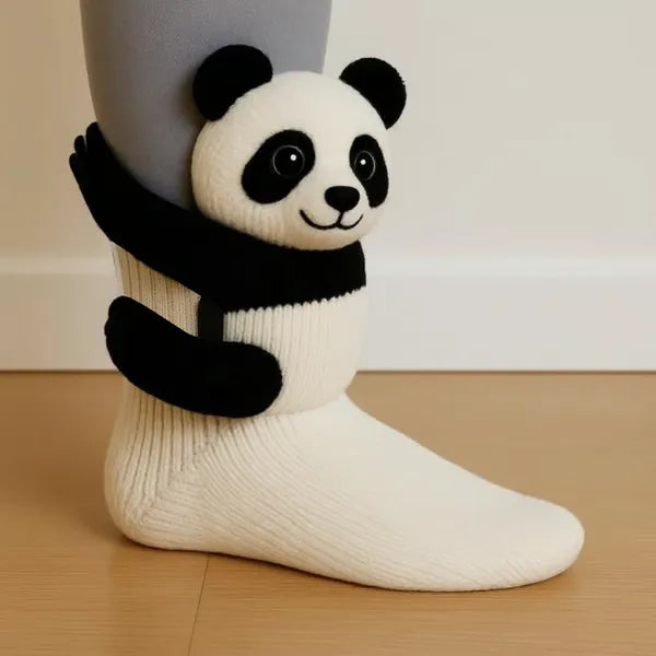 Plush Animal Socks