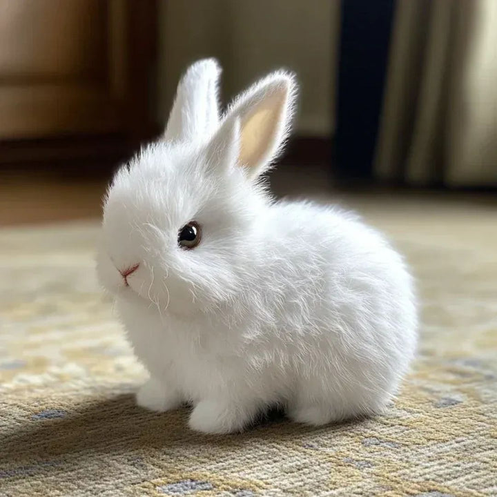 Plush Bunny Toy with Realistic Movements – Cute Companion for Kids and Adults