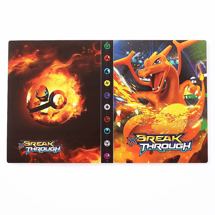 Poke Card Collector Album – 240 Card Sleeves, Perfect for Collectors