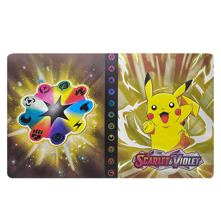 Poke Card Collector Album – 240 Card Sleeves, Perfect for Collectors