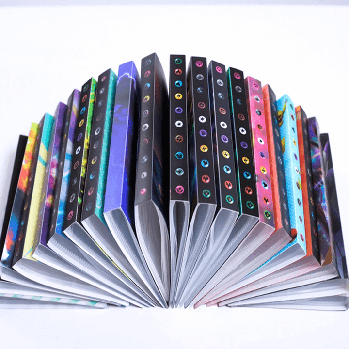 Poke Card Collector Album – 240 Card Sleeves, Perfect for Collectors