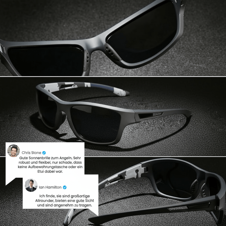 POLARSPORTX Pro - Polarised sports sunglasses with UV400 protection for outdoor &amp; everyday wear