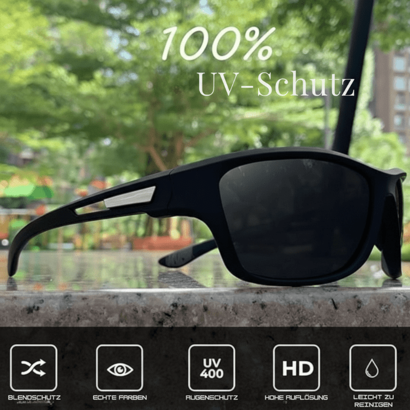 POLARSPORTX Pro - Polarised sports sunglasses with UV400 protection for outdoor &amp; everyday wear