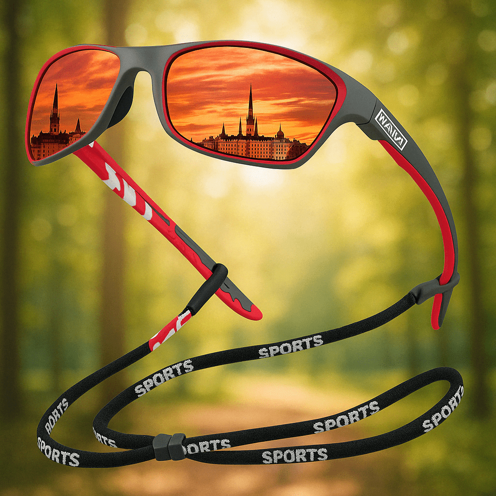 POLARSPORTX Pro - Polarised sports sunglasses with UV400 protection for outdoor &amp; everyday wear