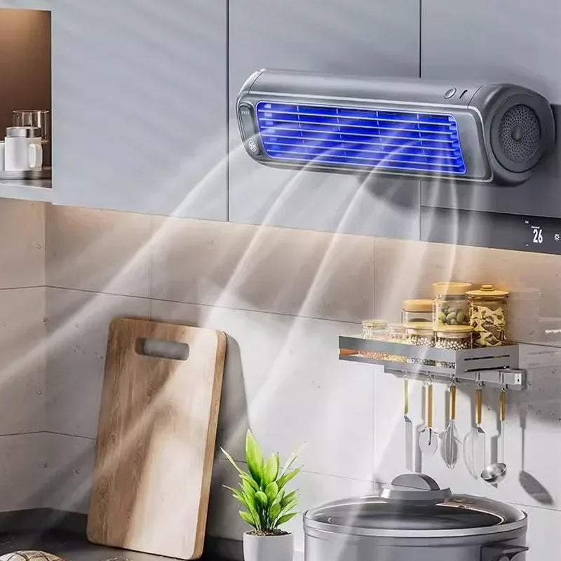 Portable Air Cooler | Wall-Mountable, Fast Cooling &amp; Long-Lasting Battery for Home and Office Use | Niki