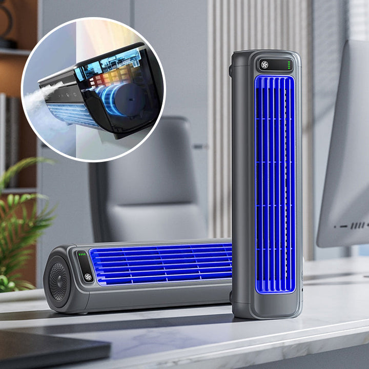 Portable Air Cooler | Wall-Mountable, Fast Cooling &amp; Long-Lasting Battery for Home and Office Use | Niki