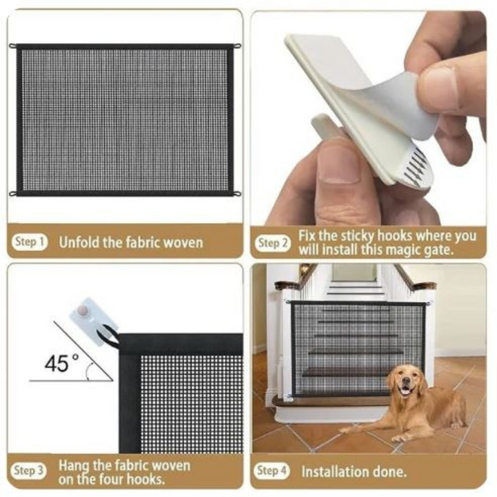 Portable Pet Safety Gate Guard