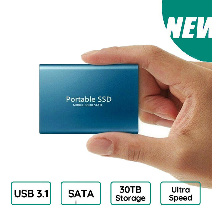 Portable Ultra-Fast SSD - Reliable and Compact Storage