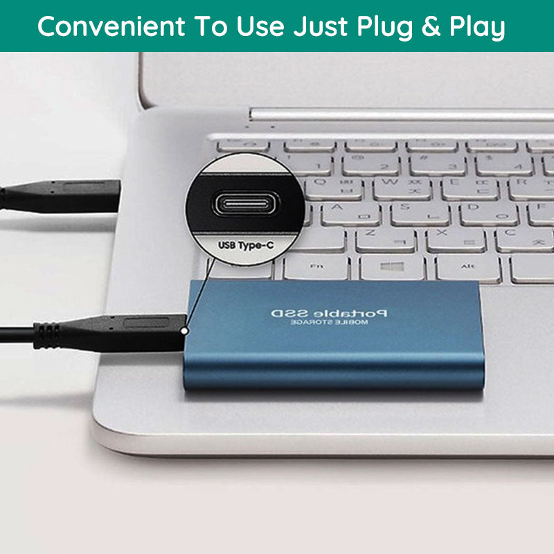 Portable Ultra-Fast SSD - Reliable and Compact Storage