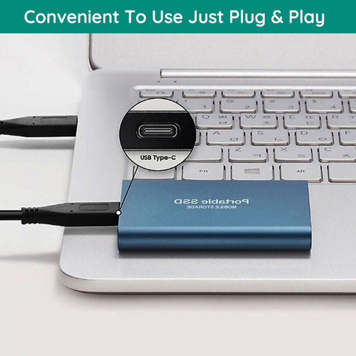 Portable Ultra-Fast SSD - Reliable and Compact Storage