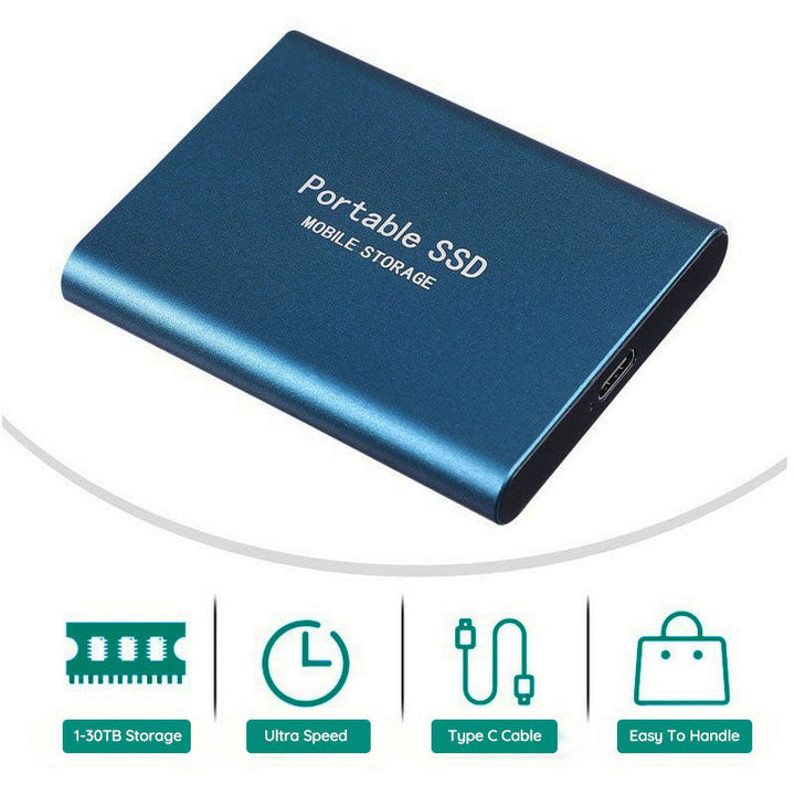 Portable Ultra-Fast SSD - Reliable and Compact Storage
