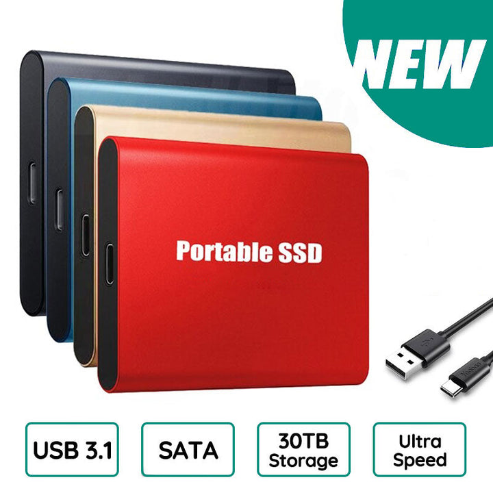 Portable Ultra-Fast SSD - Reliable and Compact Storage