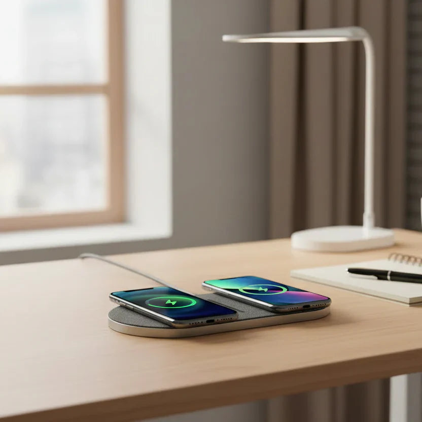POWERDOCK – 40W Wireless Charging Station for iPhone, AirPods &amp; Samsung