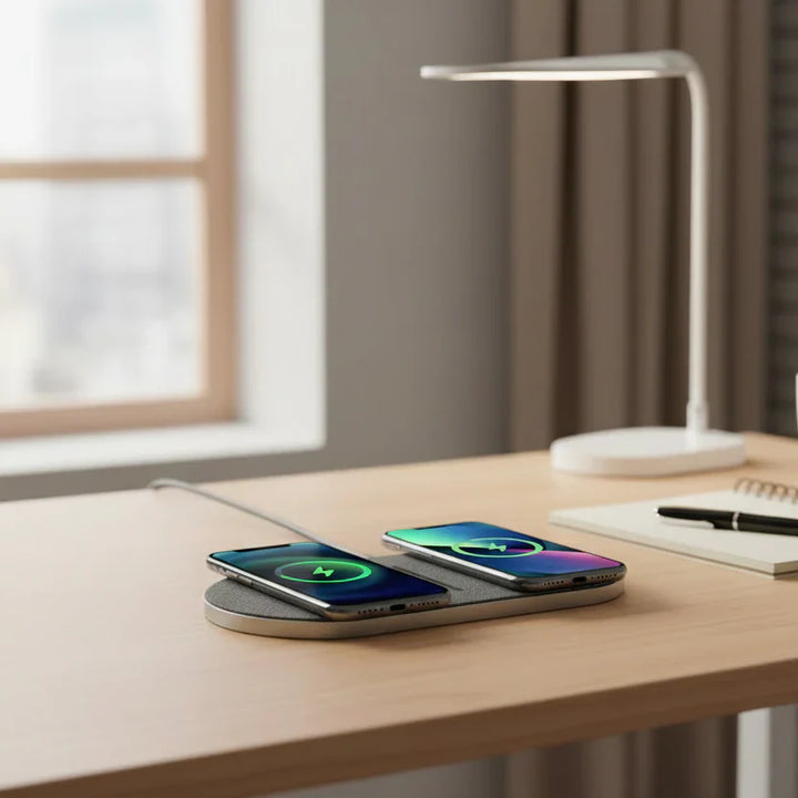 POWERDOCK – 40W Wireless Charging Station for iPhone, AirPods &amp; Samsung