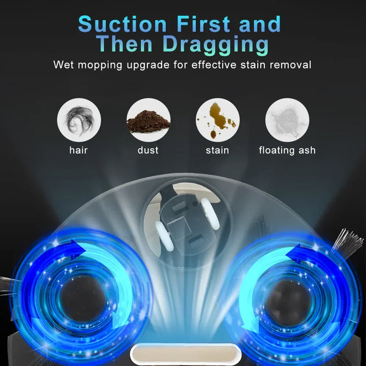 Powerful Fully Automatic Robot Vacuum and Sweeper