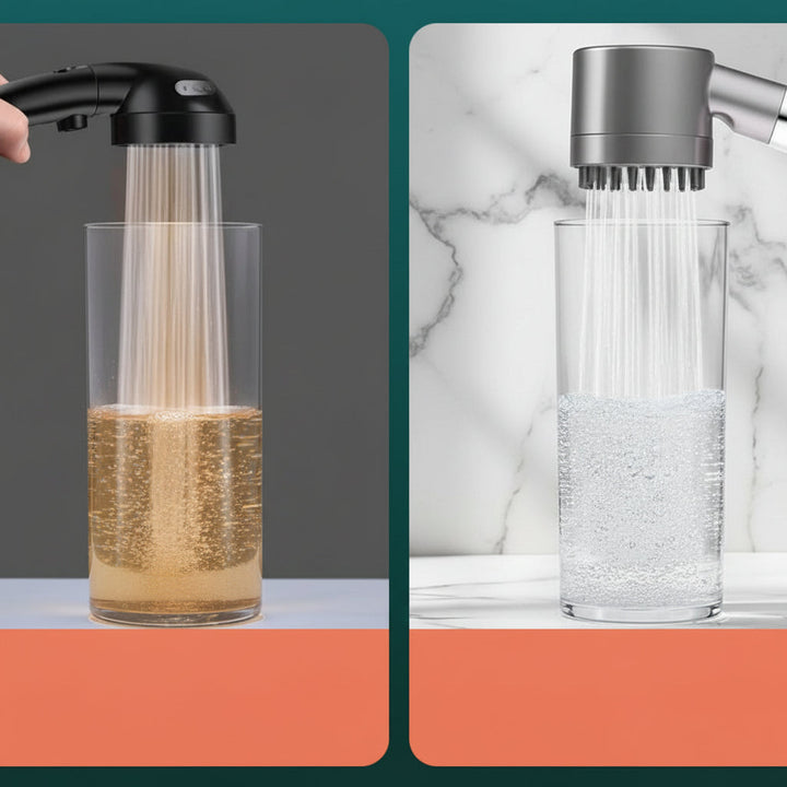 POWERSTREAM – High-Pressure &amp; Filtered Shower Experience for Your Bathroom
