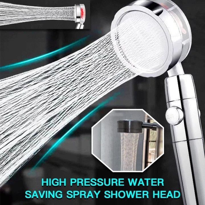 Pro 360° Rotating High-Pressure Handheld Shower Head