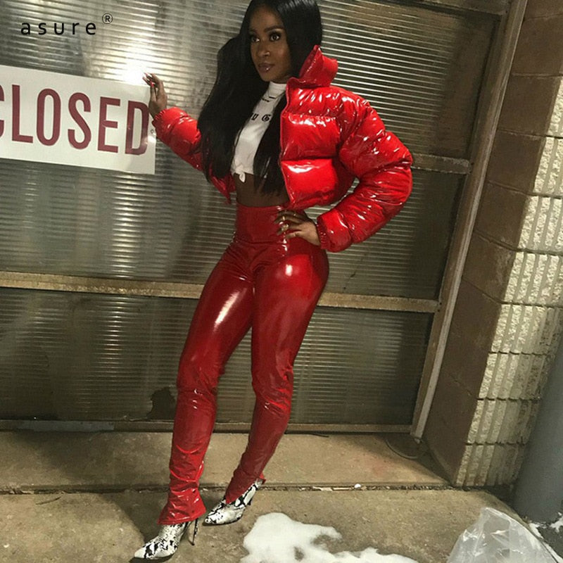 Puffer Bomber Jacket Ideal for Winter