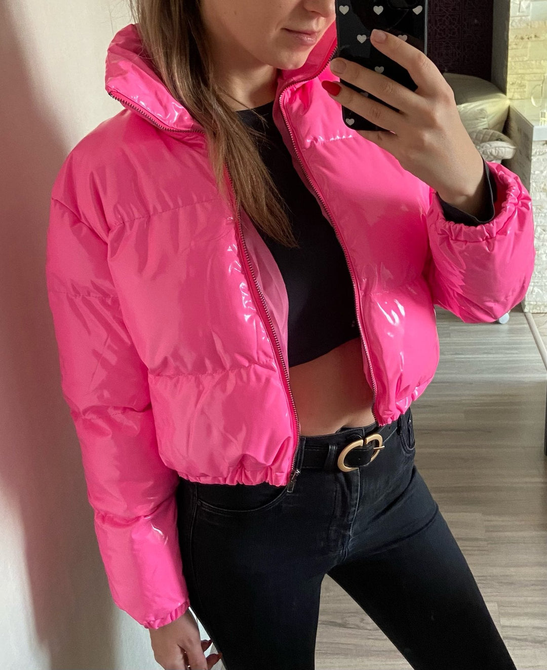 Puffer Bomber Jacket Ideal for Winter